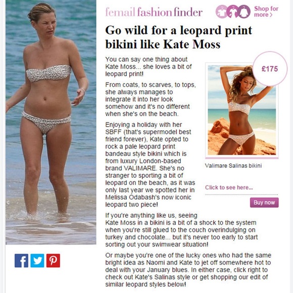 NWOT Valimare leopard bikini. Bandeau top and fold down bottom. Size M - Picture 2 of 12